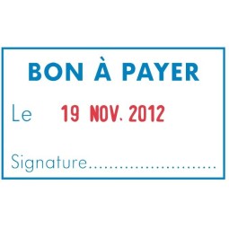 Dateur Formule commerciale Bon à Payer