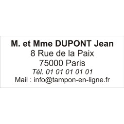 Timbre Tampon Trodat Metal Line 5200