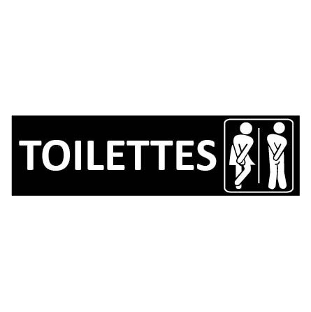 Gravure Toilettes Mixte