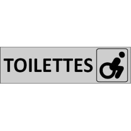Gravure Toilettes Handicapé