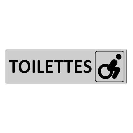 Gravure Toilettes Handicapé