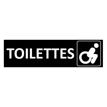 Gravure Toilettes Handicapé