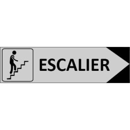 Signalétique Escalier flèche à droite