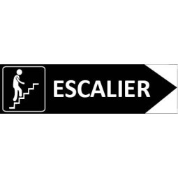 Signalétique Escalier flèche à droite