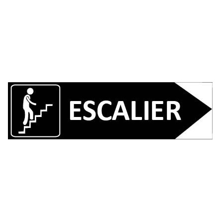 Signalétique Escalier flèche à droite