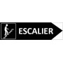 Signalétique Escalier flèche à droite