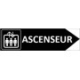 Signalétique Ascenseur Flèche à droite