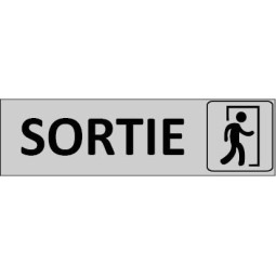 Signalétique Sortie