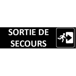 Signalétique Sortie de Secours