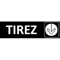 Signalétique Tirez