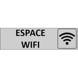 Signalétique Espace Wifi