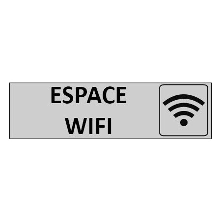 Signalétique Espace Wifi