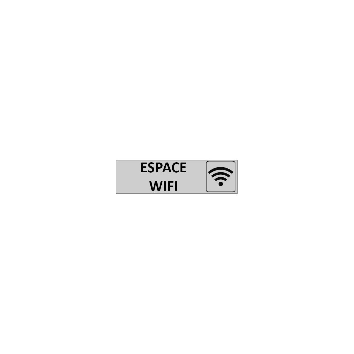 Signalétique Espace Wifi