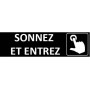 Signalétique Sonnez et Entrez