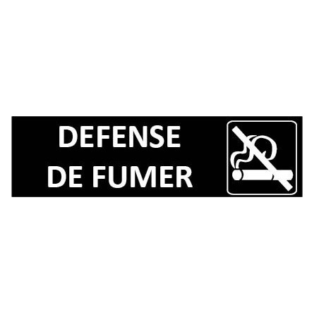 Signalétique Defense de fumer