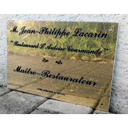 Plaque Maitre Restaurateur