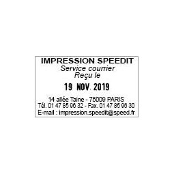 Dateur Trodat Metal Line 5460