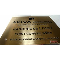 GRAVURE LAITON 30x20cm