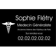 Plaque Professionnelle Medecin