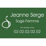 Plaque Professionnelle Sage Femme