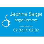 Plaque Professionnelle Sage Femme