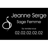 Plaque Professionnelle Sage Femme