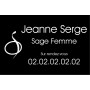 Plaque Professionnelle Sage Femme