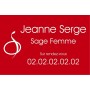 Plaque Professionnelle Sage Femme