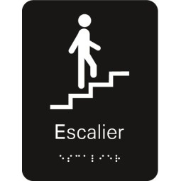Plaque signalétique Escalier