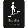 Plaque signalétique Escalier