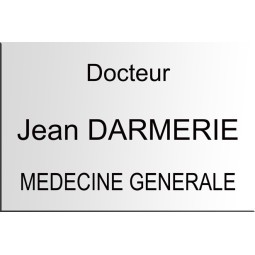 Plaque plexiglas gravée...