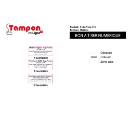 3 Tampons Printy 4913